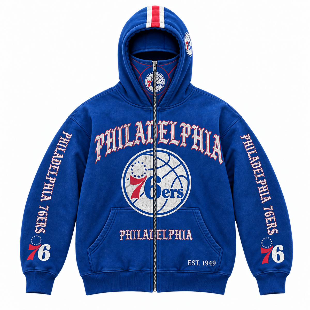 Courtside Hoods 2-in-1 Zip Hoodie