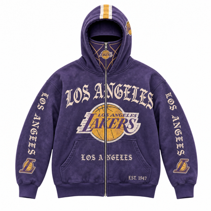 Courtside Hoods 2-in-1 Zip Hoodie