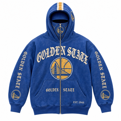 Courtside Hoods 2-in-1 Zip Hoodie