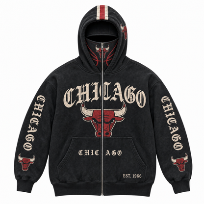 Courtside Hoods 2-in-1 Zip Hoodie